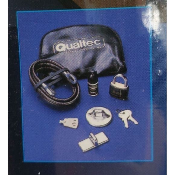 Qualtec Notebook Security System Kit # 06414 Cable Lock - Picture 2 of 6